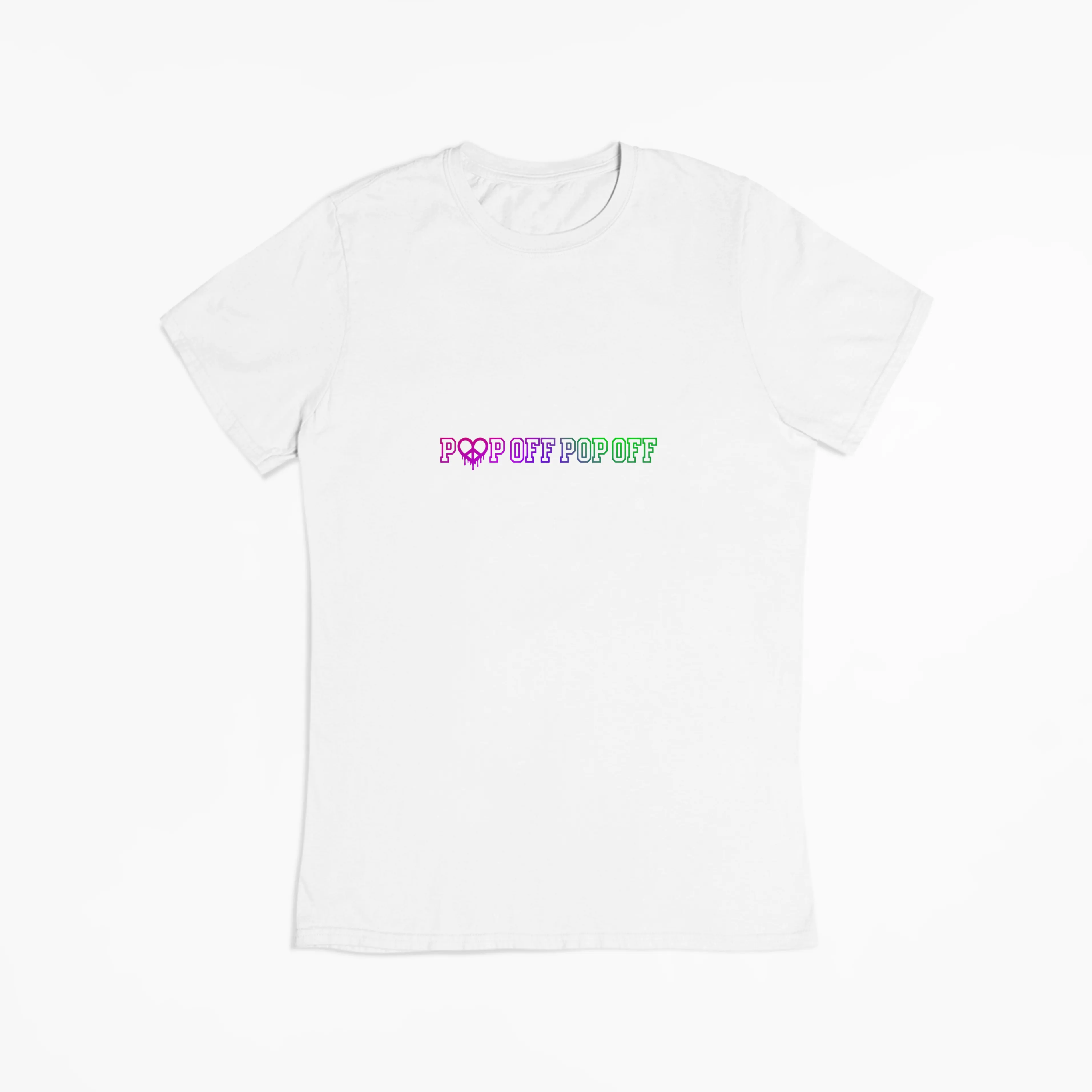 Kiiikiii Pop Off Pop Off T-Shirt - White