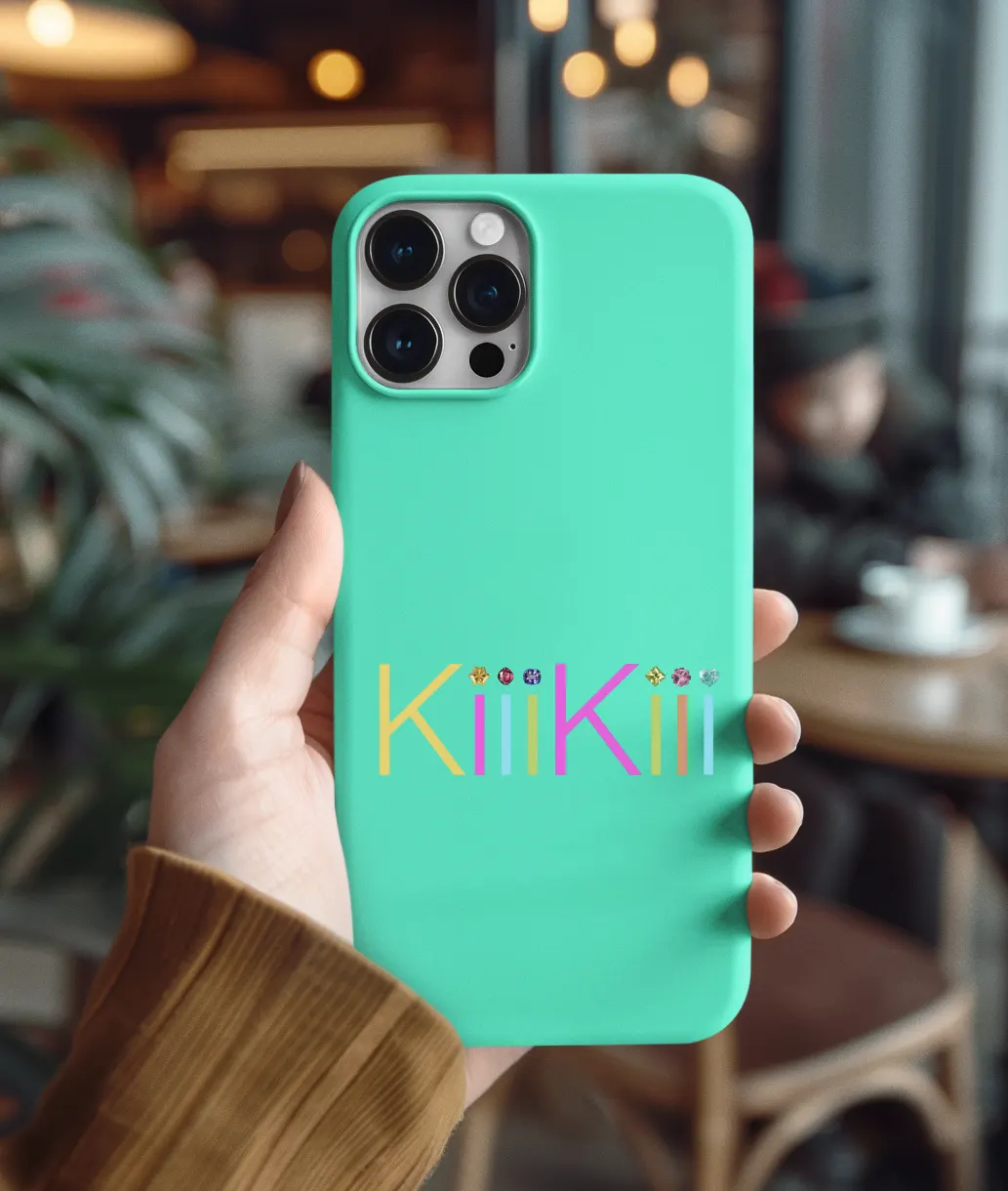 Kiiikiii Rainbow Logo Phone Case