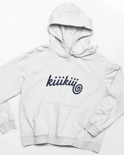 Kiiikiii Swirl Logo Hoodie