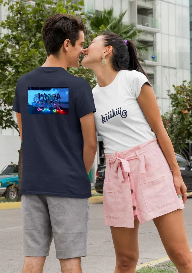 Kiiikiii Swirl Logo T-Shirt