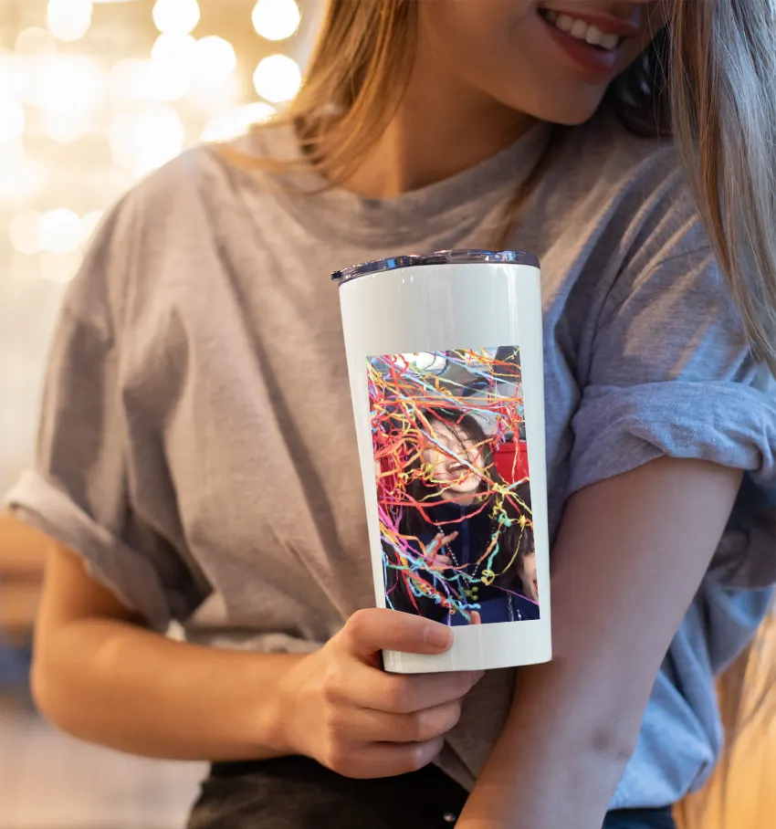 Kiiikiii Uncut Gem Lights Water Bottle