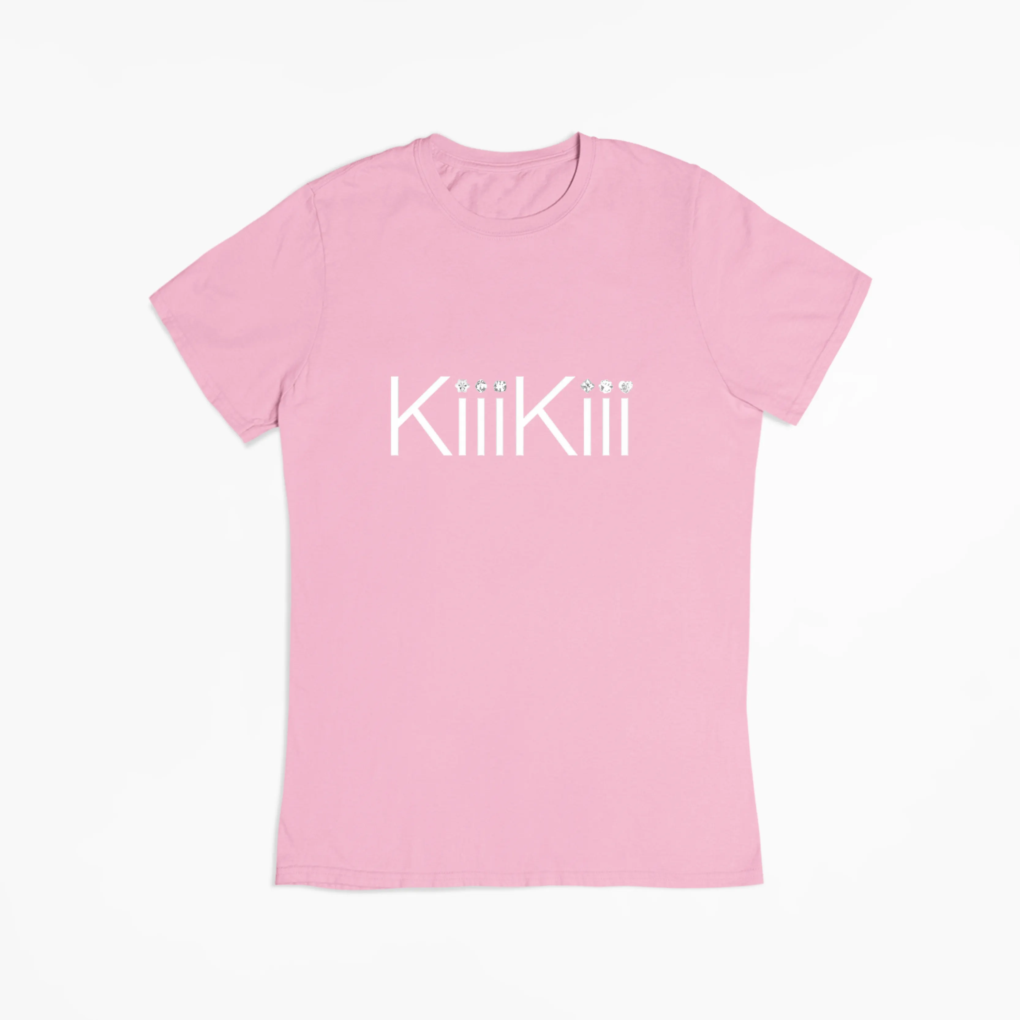 Kiiikiii Uncut Gem T-Shirt - Pink