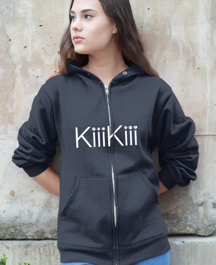 Kiiikiii Uncut Gem Zip Hoodie