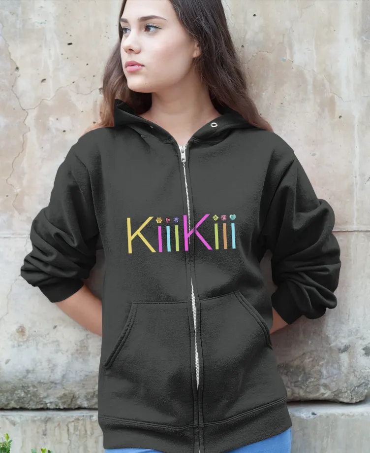 Kiiikiii Whykiiikiii Zip Hoodie