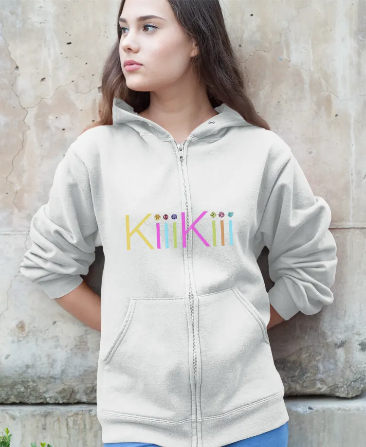 Kiiikiii Whykiiikiii Zip Hoodie