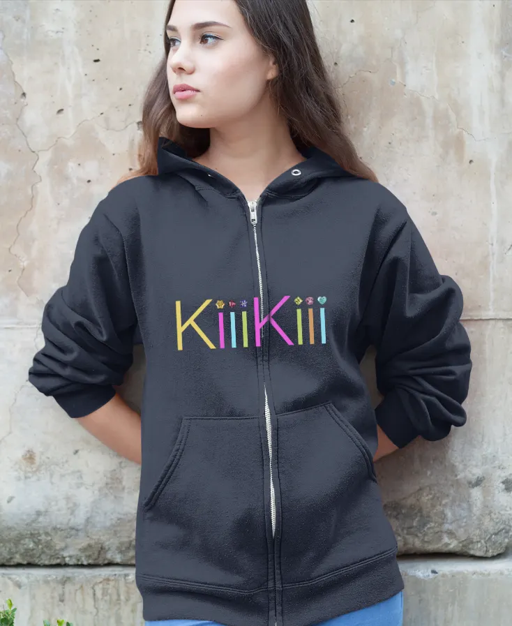 Kiiikiii Whykiiikiii Zip Hoodie